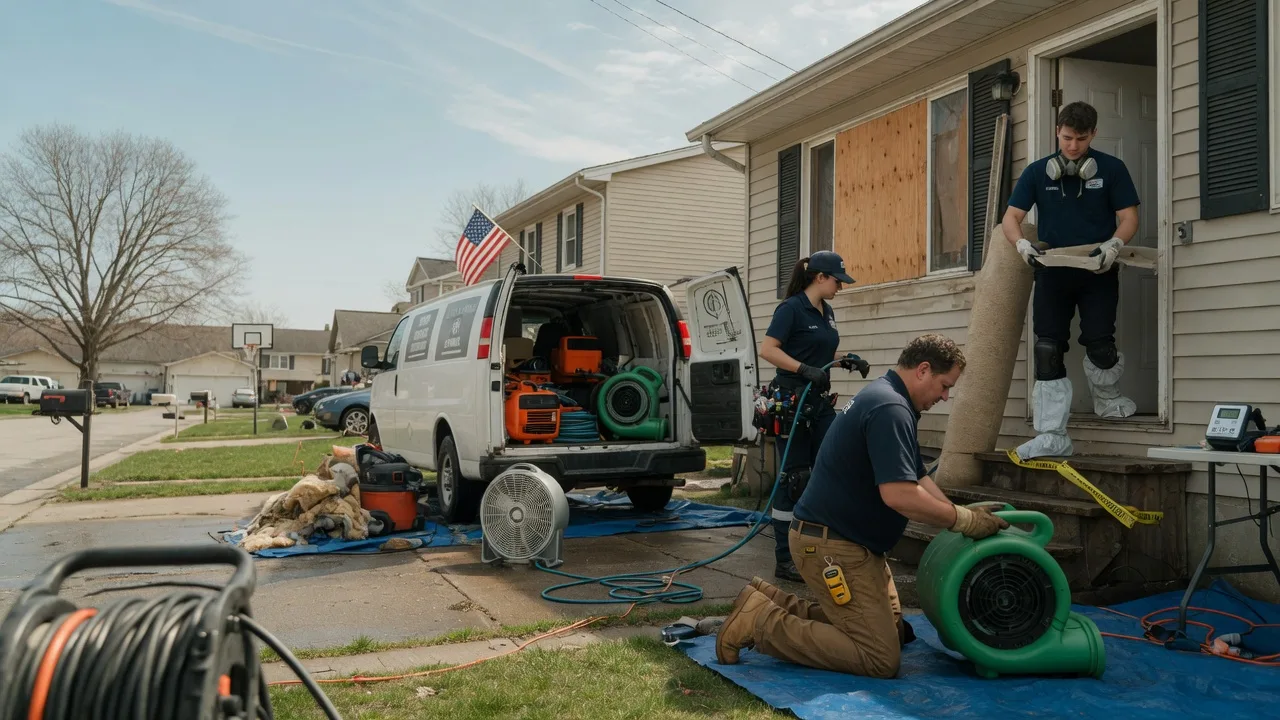 Water Damage Restoration in Courtland, KS near me